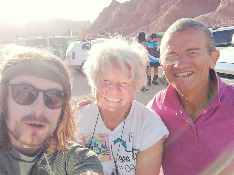 Nel deserto dell’Atacama con Dino e Anna